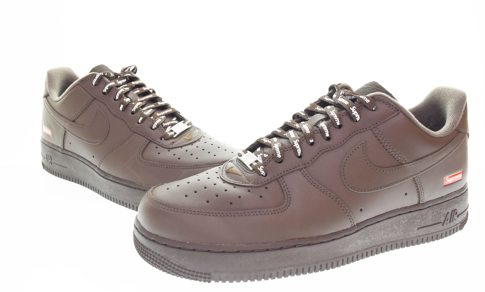 ナイキ NIKE Supreme Air Force 1 Low Baroque Brown シュプリーム エアフォース1 ロー CU9225-200 メンズ靴 スニーカー ブラウン 28.5cm 103S-1664
