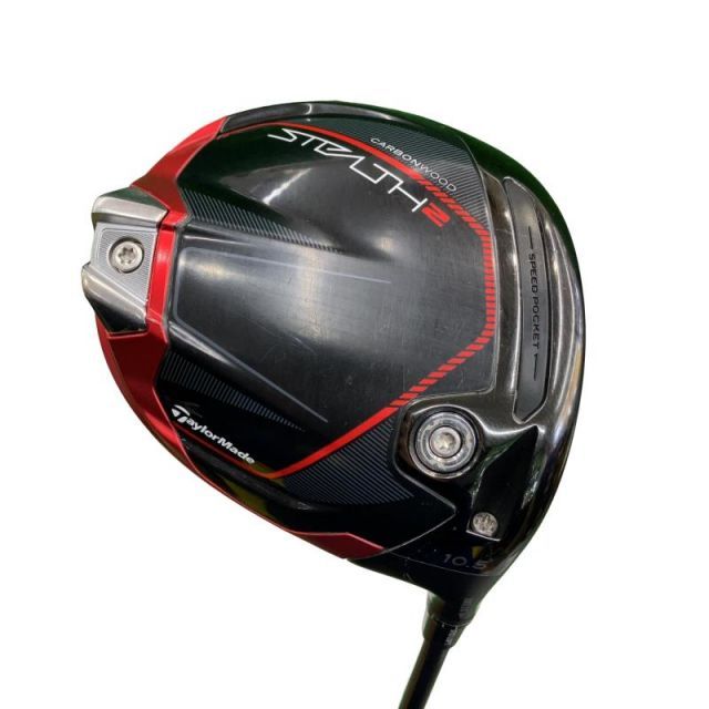 【中古】 テーラーメイド STEALTH2 10.5° ドライバー DR TENSEI RED TM50(STEALTH DR) (フレックスSR) メンズ 男性用 右利き 右用 Cランク ゴルフクラブ