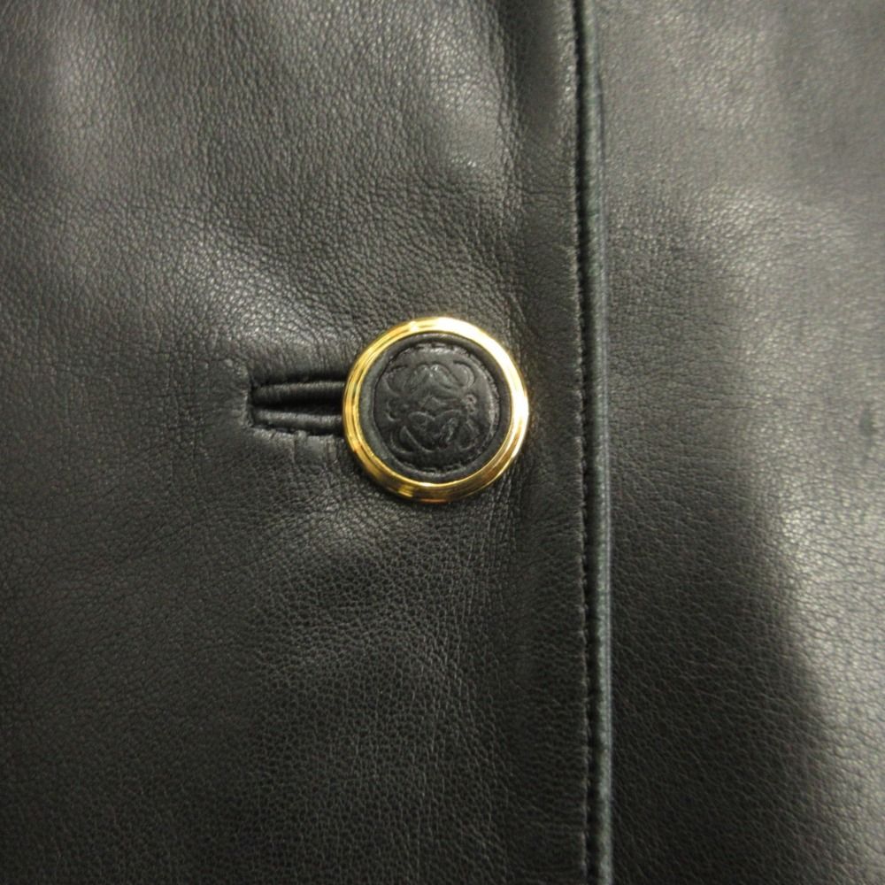 LOEWE ロエベ レザー ラムレザー テーラード ジャケット ブレザー