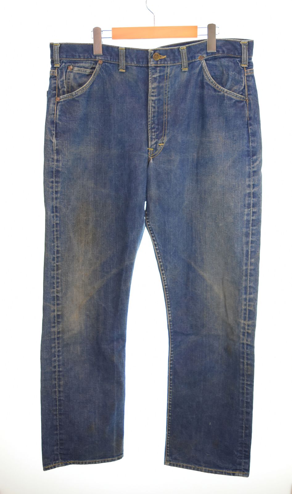 リー Lee 60's 101Z サイド黒タグ GRIPPER ZIPPER グリッパー ジッパー 片耳 初期 希少サイズ VINTAGE DENIM ヴィンテージ デニム デニム ブルー W40 103MB-987
