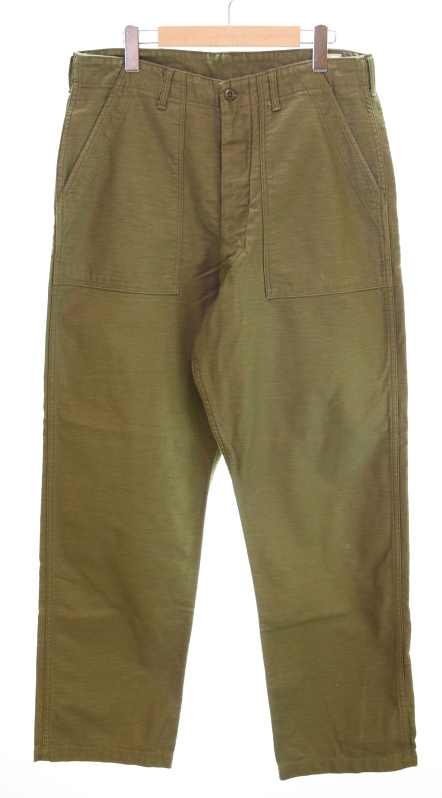オアスロウ or Slow Vintage Fit Fatigue Pants ヴィンテージフィット ファティーグパンツ ベイカー ワイド ミリタリー 03-V5002-77 ボトムスその他 カーキ Mサイズ 2 103MB-971