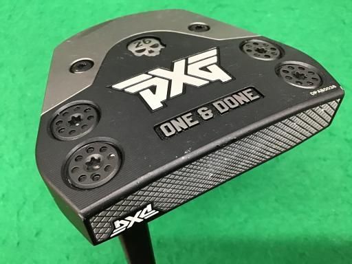 【中古】 PXG BATTLE READY ONE＆DONE(クランク) パター PT スチール (フレックスその他) メンズ 男性用 右利き 右用 Cランク ゴルフクラブ