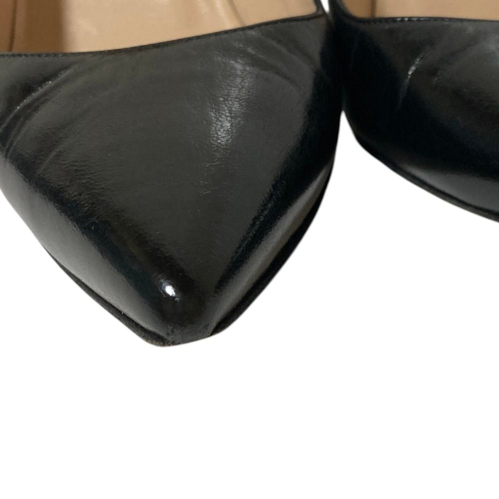 良品 MANOLO BLAHNIK マノロブラニク ポインテッドトゥ レザー