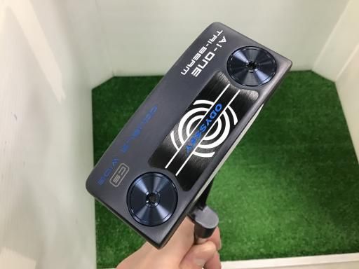 【中古】 オデッセイ Ai-ONE TRI-BEAM DOUBLE WIDE CS 34インチ パター PT STROKE LAB 90 スチール (フレックスその他) メンズ 男性用 右利き 右用 Bランク ゴルフクラブ