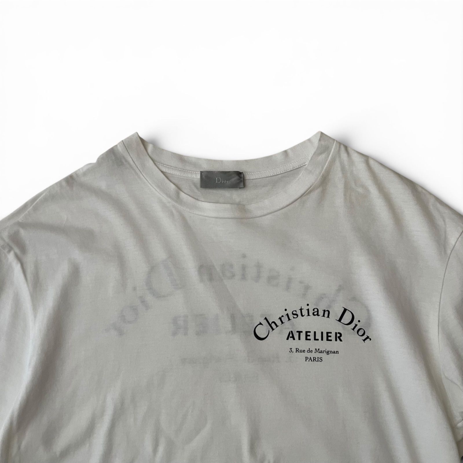 美品 ディオールオム Dior homme 国内正規品 ATELIER アトリエ Tシャツ 
