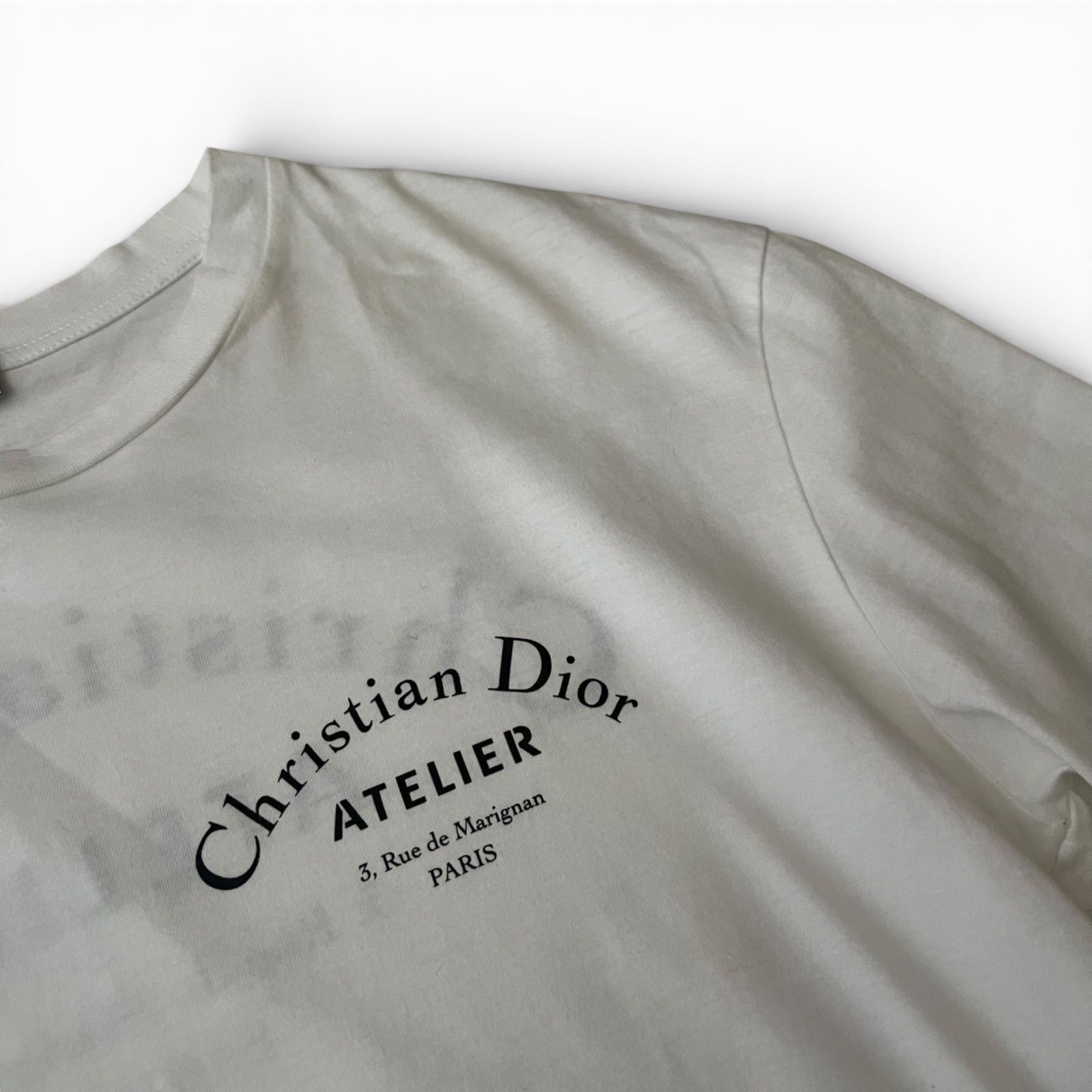 美品 ディオールオム Dior homme 国内正規品 ATELIER アトリエ Tシャツ