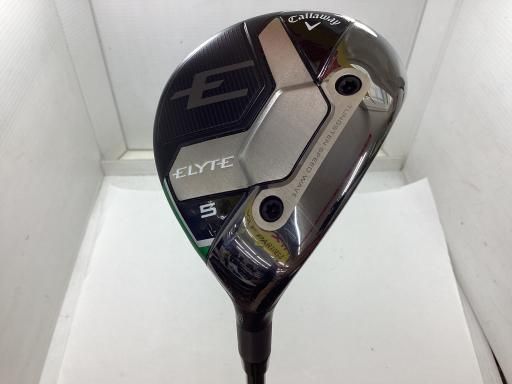 【中古】 キャロウェイ ELYTE 5W フェアウェイウッド FW VENTUS GREEN 50 for CW(ELYTE FW) (フレックスSR) メンズ 男性用 右利き 右用 Cランク ゴルフクラブ