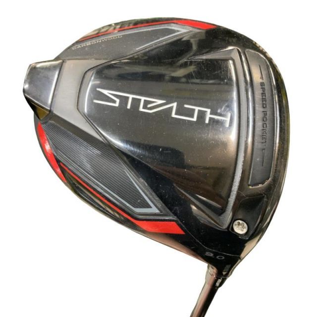 【中古】 テーラーメイド STEALTH 9° ドライバー DR TENSEI RED TM50(STEALTH DR) (フレックスS) メンズ 男性用 右利き 右用 Cランク ゴルフクラブ