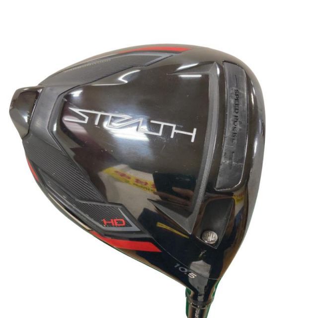 【中古】 テーラーメイド STEALTH HD 10.5° ドライバー DR TENSEI RED TM50(STEALTH DR) (フレックスSR) メンズ 男性用 右利き 右用 Cランク ゴルフクラブ