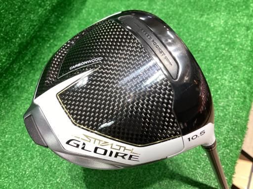 【中古】 テーラーメイド STEALTH GLOIRE 10.5° ドライバー DR SPEEDER NX for TM(DR) (フレックスSR) メンズ 男性用 右利き 右用 Cランク ゴルフクラブ