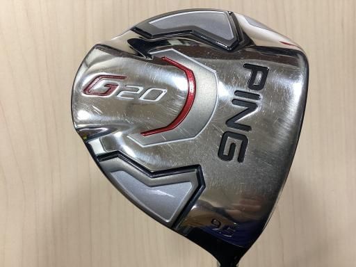 【中古】 ピン G20 9.5° ドライバー DR 純正特注シャフト (フレックスS) メンズ 男性用 右利き 右用 Cランク ゴルフクラブ