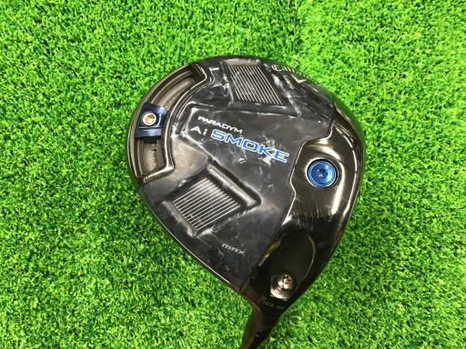【中古】 キャロウェイ PARADYM Ai SMOKE MAX 10.5° ドライバー DR 純正特注シャフト (フレックスS) メンズ 男性用 右利き 右用 Cランク ゴルフクラブ