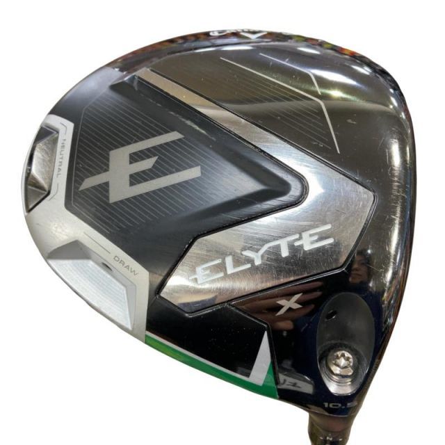 【中古】 キャロウェイ ELYTE X 10.5° ドライバー DR VENTUS GREEN 50 for CW(ELYTE DR) (フレックスS) メンズ 男性用 右利き 右用 Cランク ゴルフクラブ