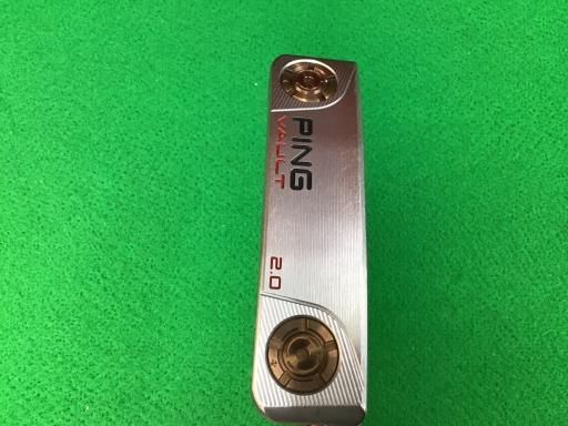【中古】 ピン VAULT 2.0 DALE ANSER プラチナム(365g) 34インチ(PP58グリップ) パター PT スチール (フレックスその他) メンズ 男性用 右利き 右用 Cランク ゴルフクラブ