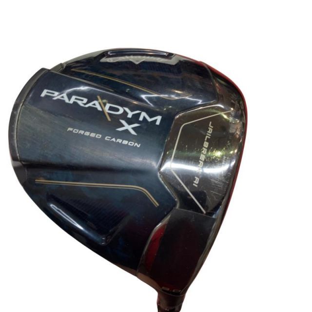 【中古】 キャロウェイ PARADYM X 9° ドライバー DR 純正特注シャフト (フレックスS) メンズ 男性用 右利き 右用 Cランク ゴルフクラブ