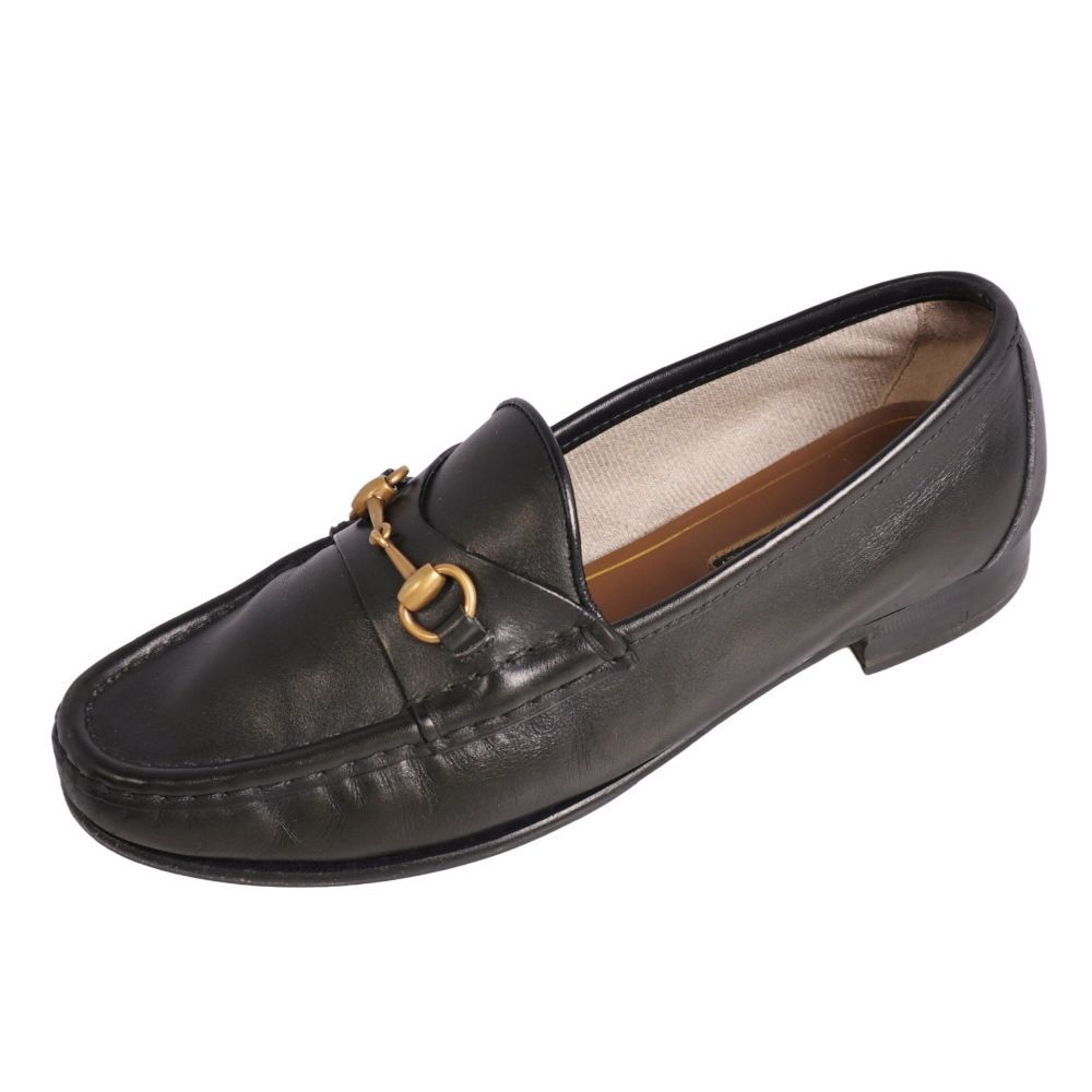 美品 グッチ GUCCI ローファー モカシン ホースビット レザー シューズ 21,885円