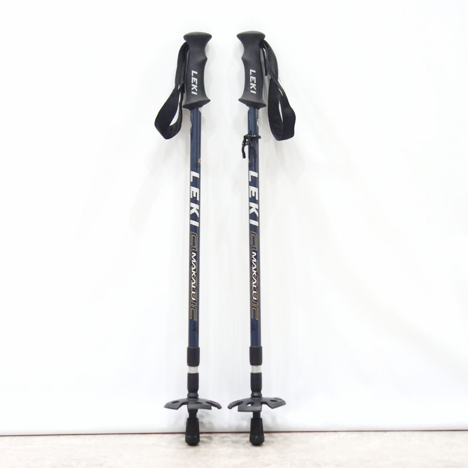 美品 レキ LEKI ポール ストック MAKALU マカルー バックカントリー
