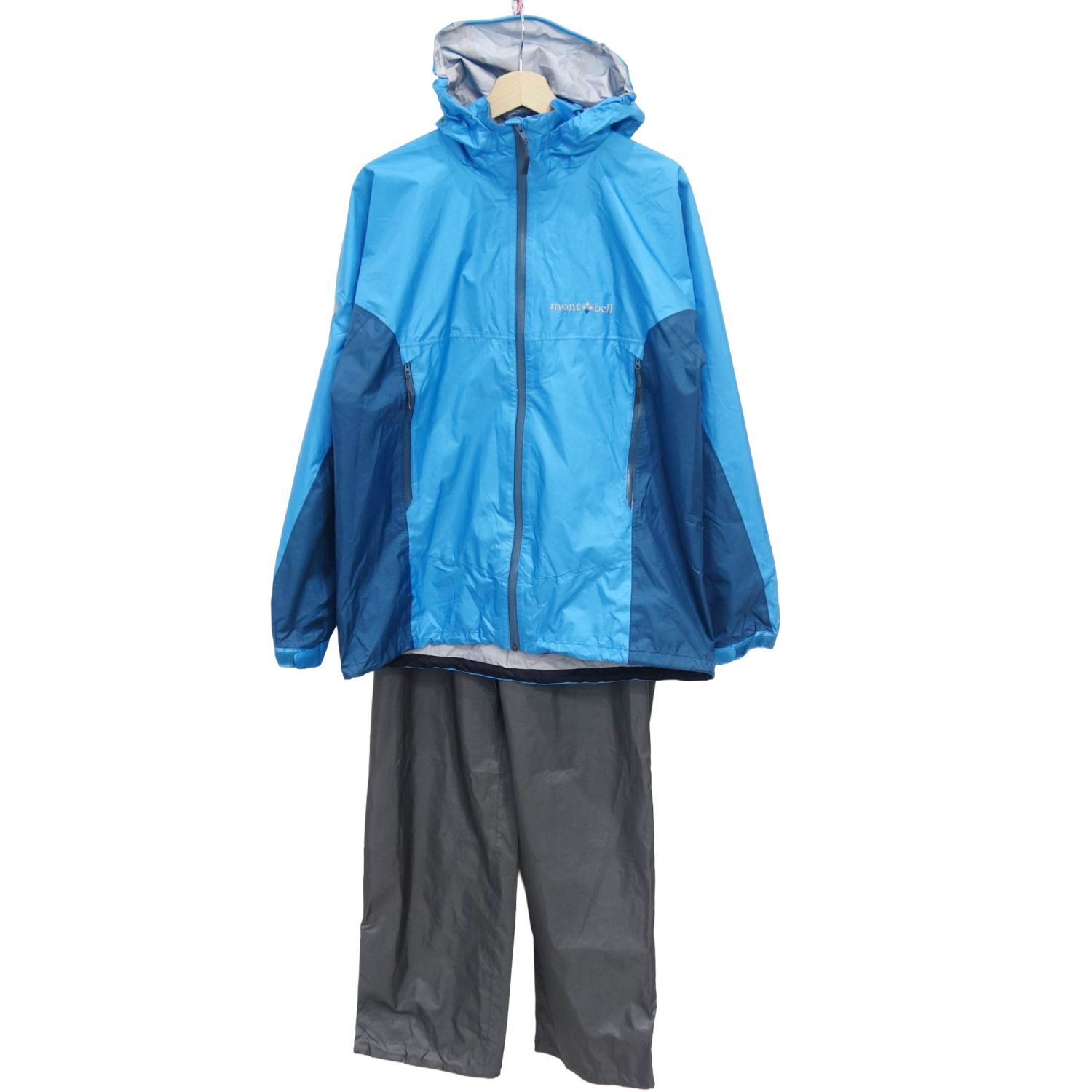 mont-bell ジャケットとパンツセット モンベル mont bell レイン ジャケット パンツ セット ストームクルー