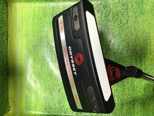 【中古】 オデッセイ TRI-BEAM DOUBLE WIDE CS 34インチ パター PT STROKE LAB(2023) (フレックスその他) メンズ 男性用 右利き 右用 Bランク ゴルフクラブ