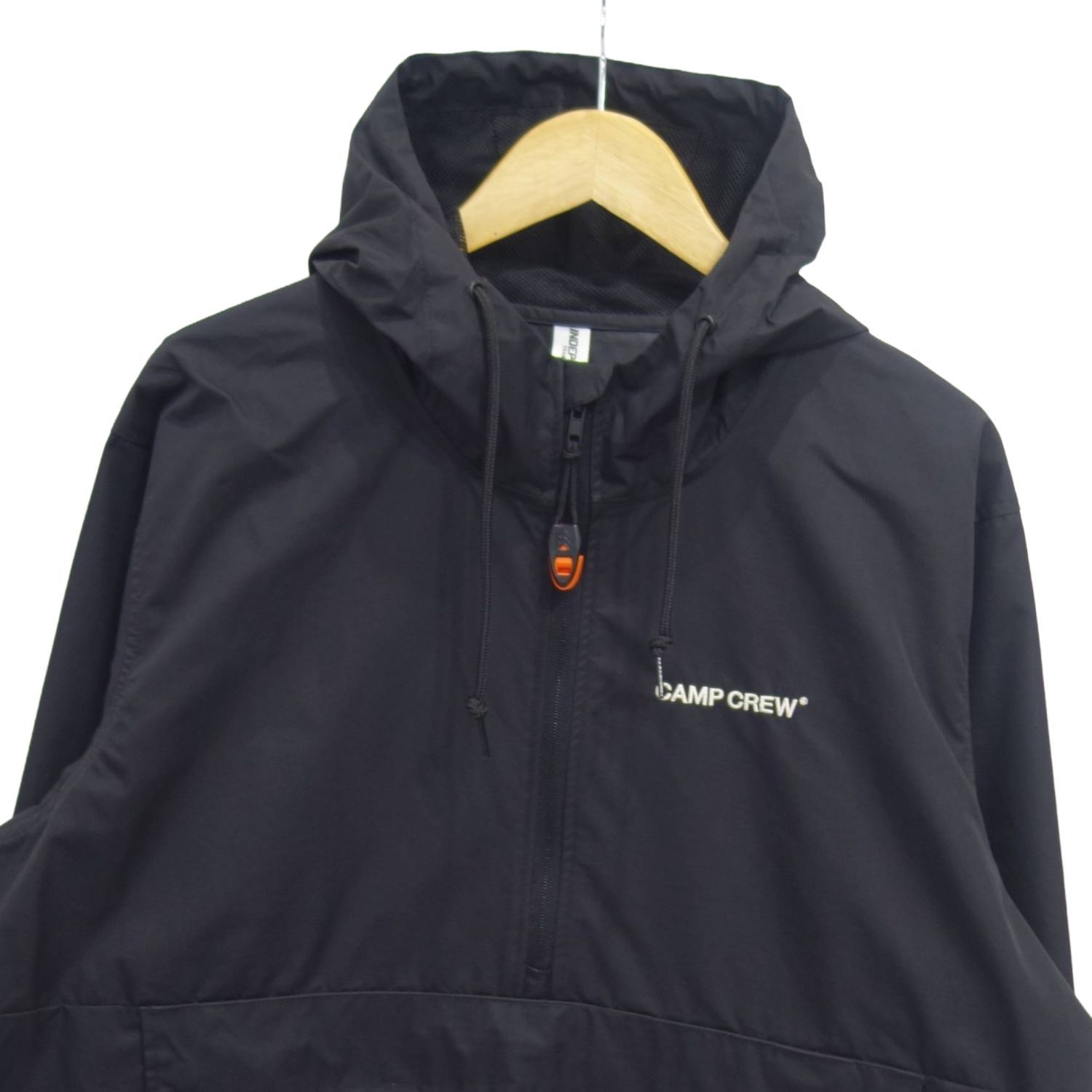 美品 キャンプクルー CAMP CREW アノラック 撥水 防水 ジャケット E