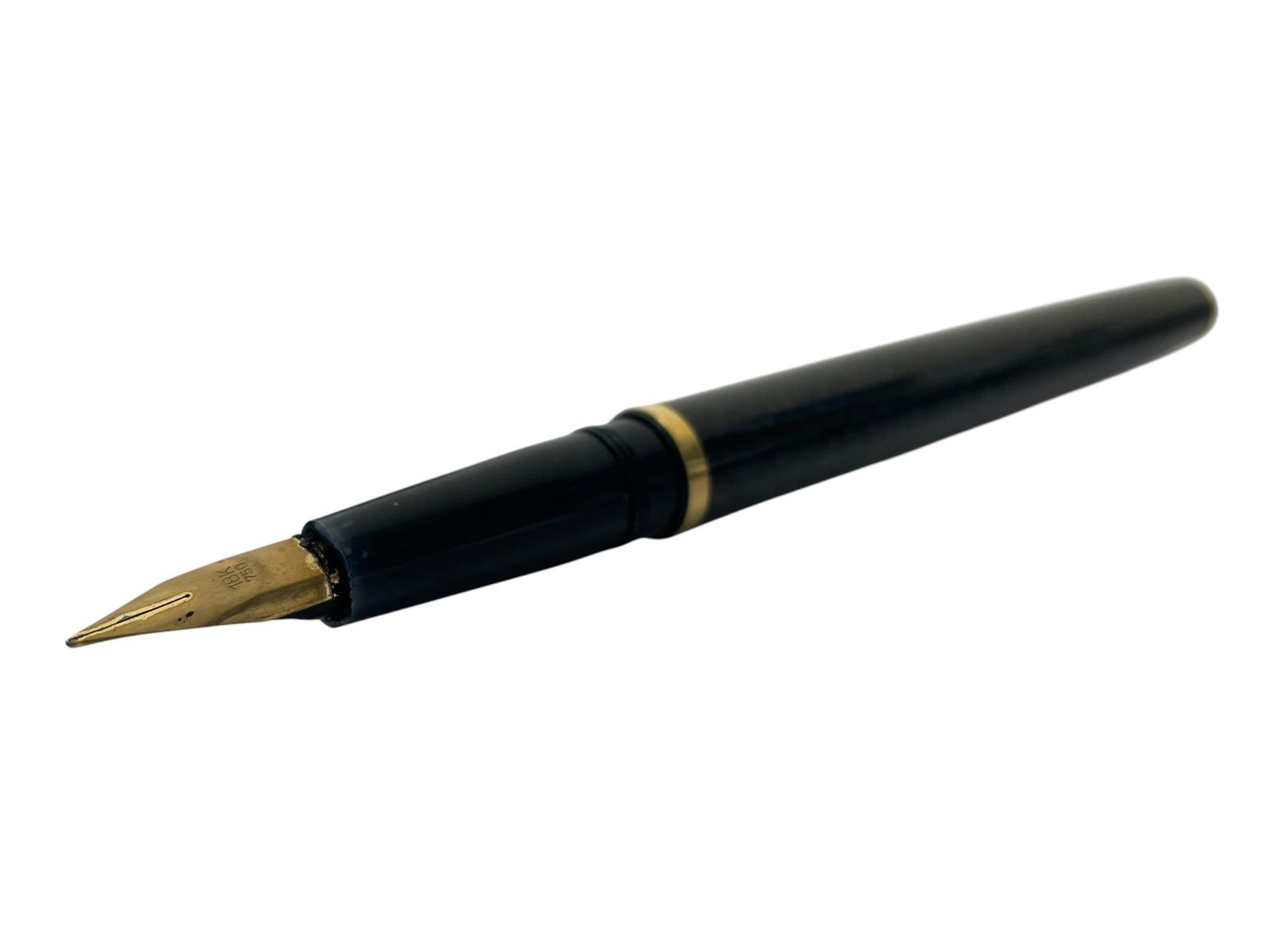 WATERMAN (ウォーターマン) 万年筆 ペン先 18K 750刻印 フランス製 ブラック 雑貨/045 16,500円