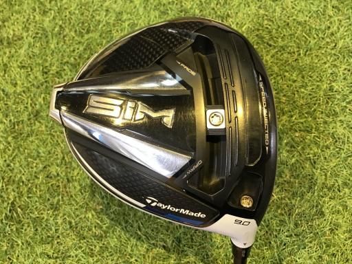 【中古】 テーラーメイド SIM 9° ドライバー DR TENSEI SILVER TM50(DR) (フレックスS) メンズ 男性用 右利き 右用 Cランク ゴルフクラブ