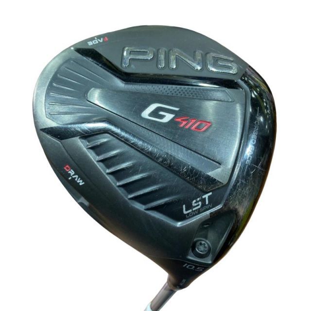【中古】 ピン G410 LST 10.5° ドライバー DR 純正特注シャフト (フレックスSR) メンズ 男性用 右利き 右用 Cランク ゴルフクラブ
