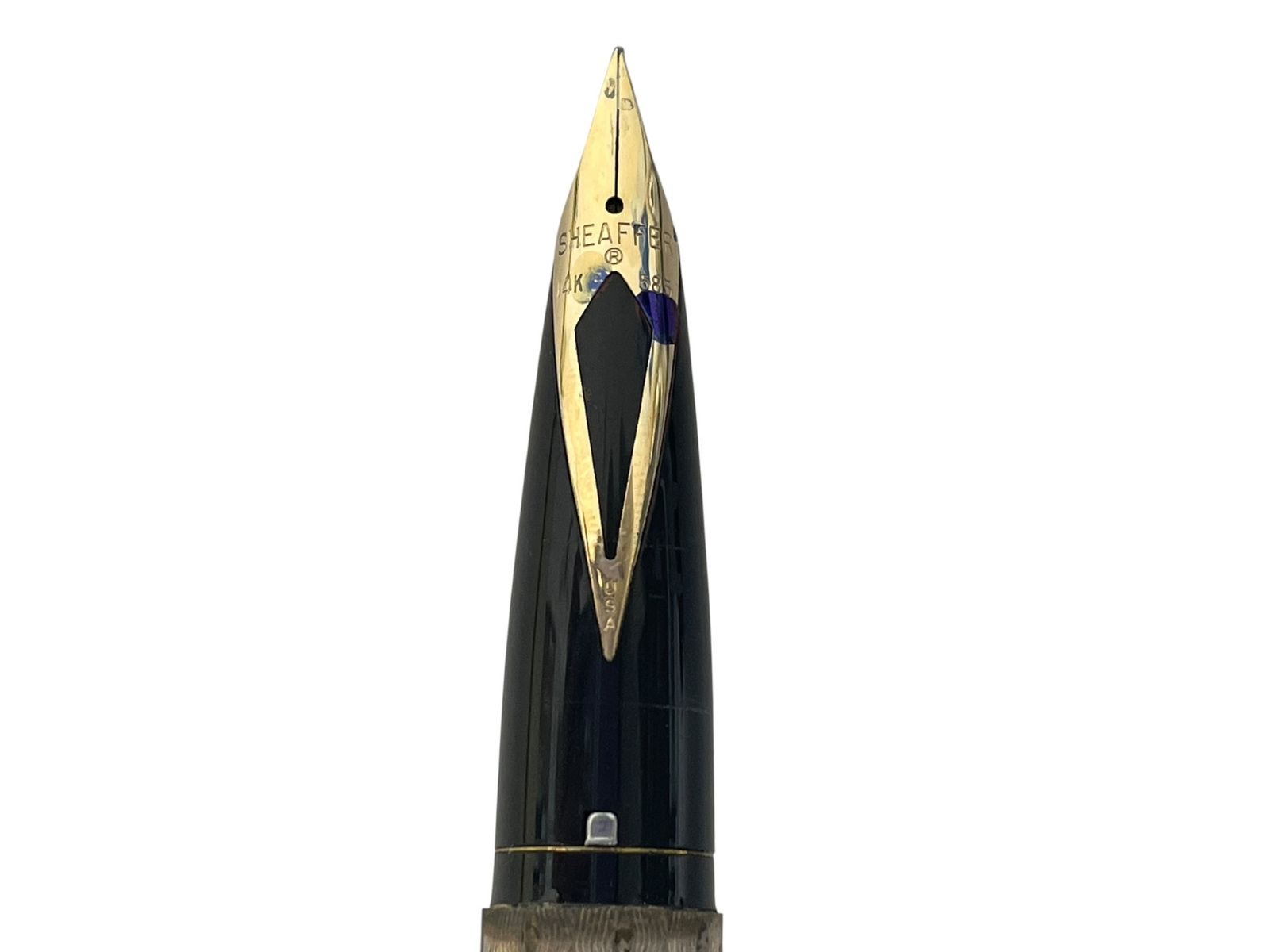 SHEAFFER (シェーファー) 万年筆 ペン先 14K 585刻印 USA ストライプ
