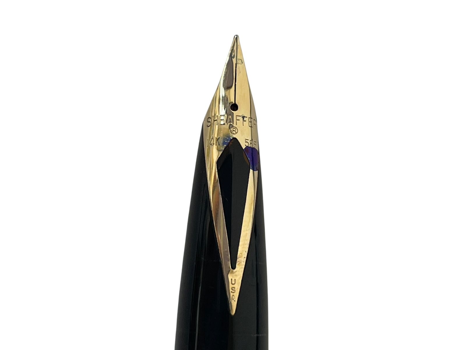 SHEAFFER (シェーファー) 万年筆 ペン先 14K 585刻印 USA ストライプ