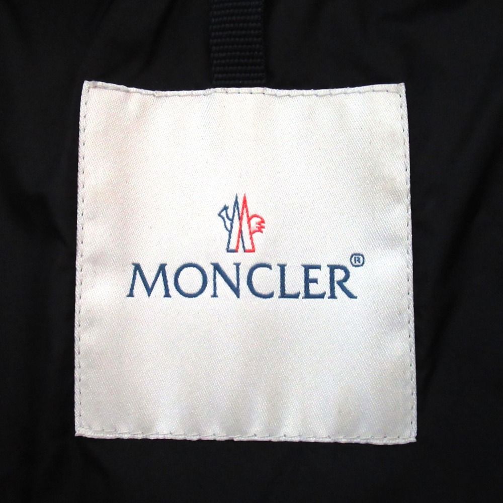 MONCLER モンクレール VOUGLANS フレアヘム キルティング ダウンコート ダウンジャケット サイズ0 ブラック レディース 古着 中古 USED