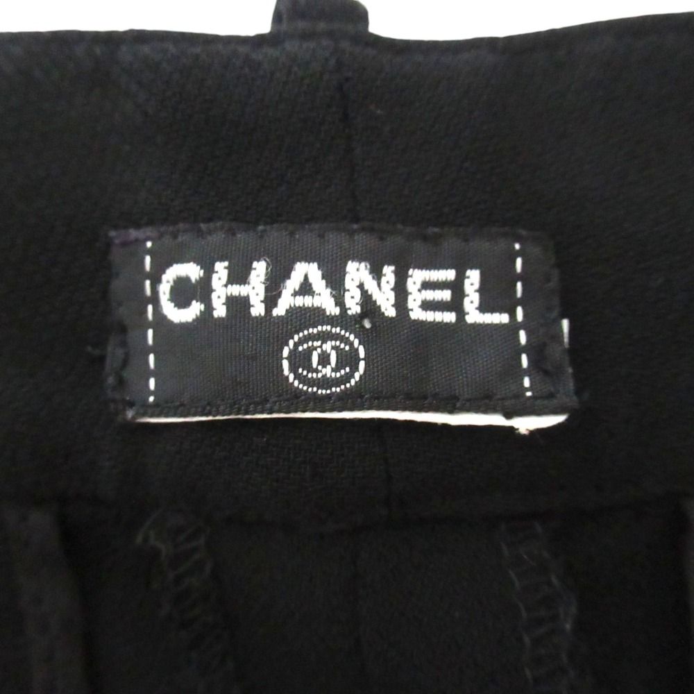 美品 CHANEL シャネル ヴィンテージ ココマークボタン ツータック