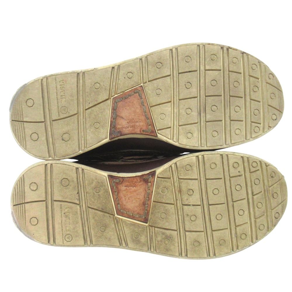 良品 visvim ビズビム AMERICANA DECK CREPE-FOLK デッキシューズ