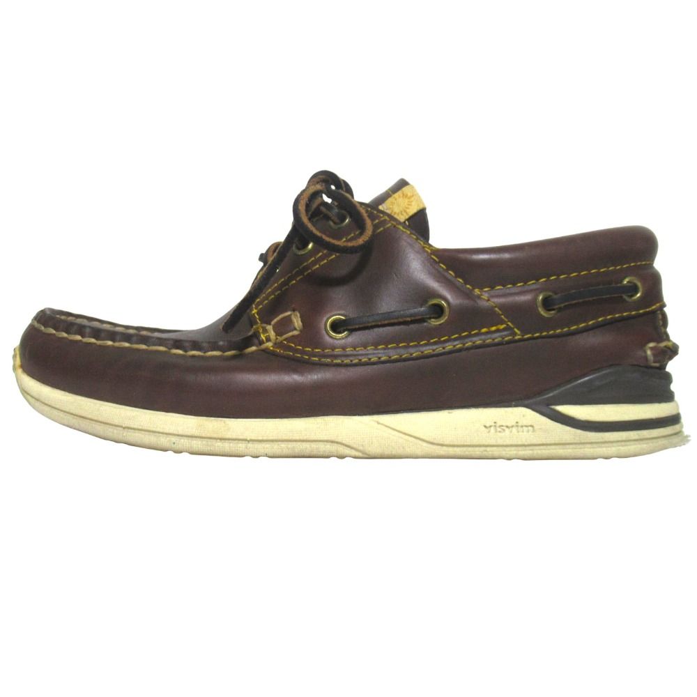 良品 visvim ビズビム AMERICANA DECK CREPE-FOLK デッキシューズ