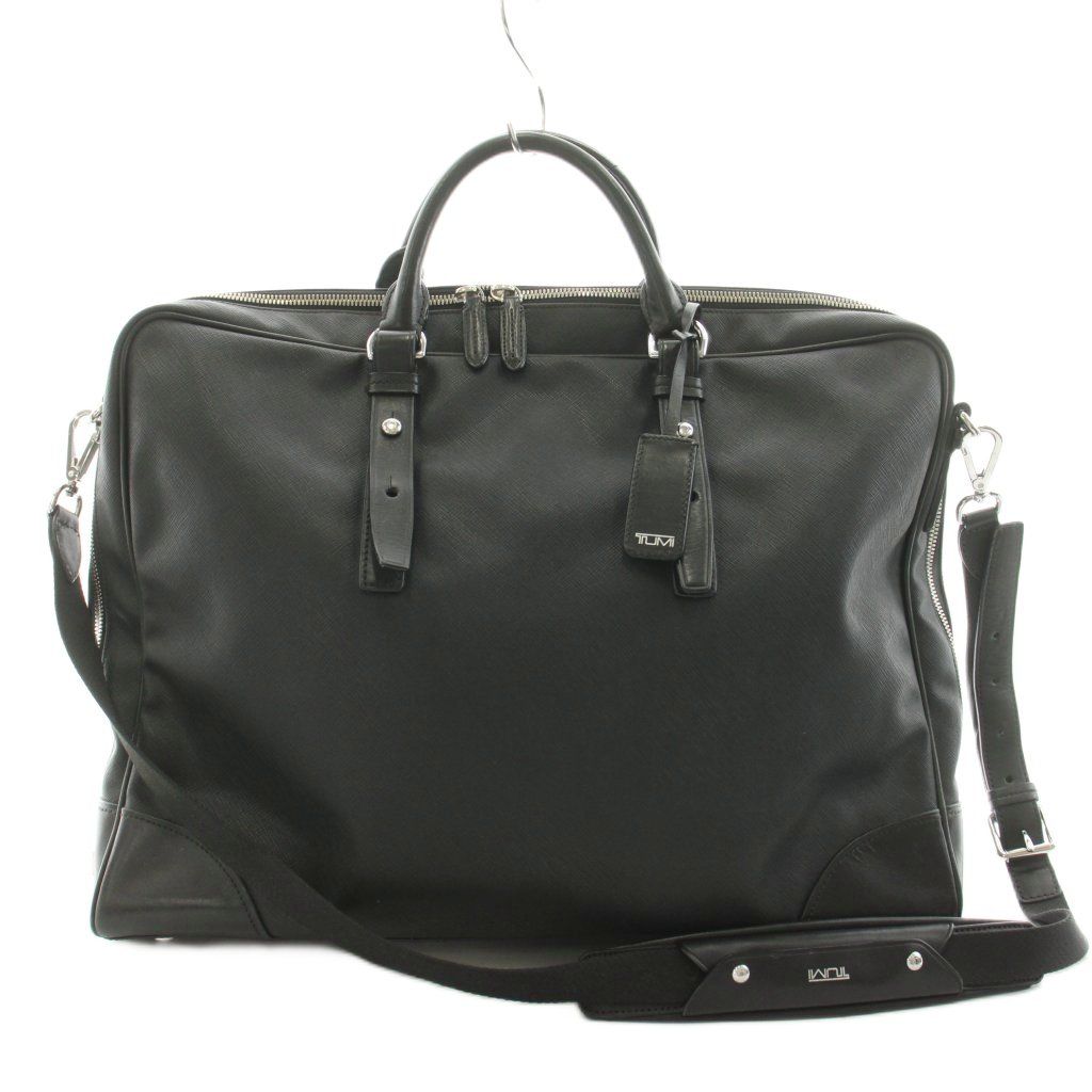 トゥミ TUMI VILLA ブリーフケース ビジネスバッグ ショルダーバッグ トートバッグ 2way レザー 黒 ブラック 73117B /KU