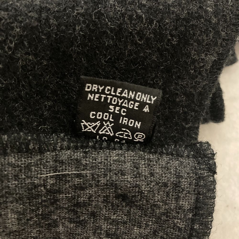 良品 CHANEL シャネル シルクニット ココマーク 大判ショール ストール