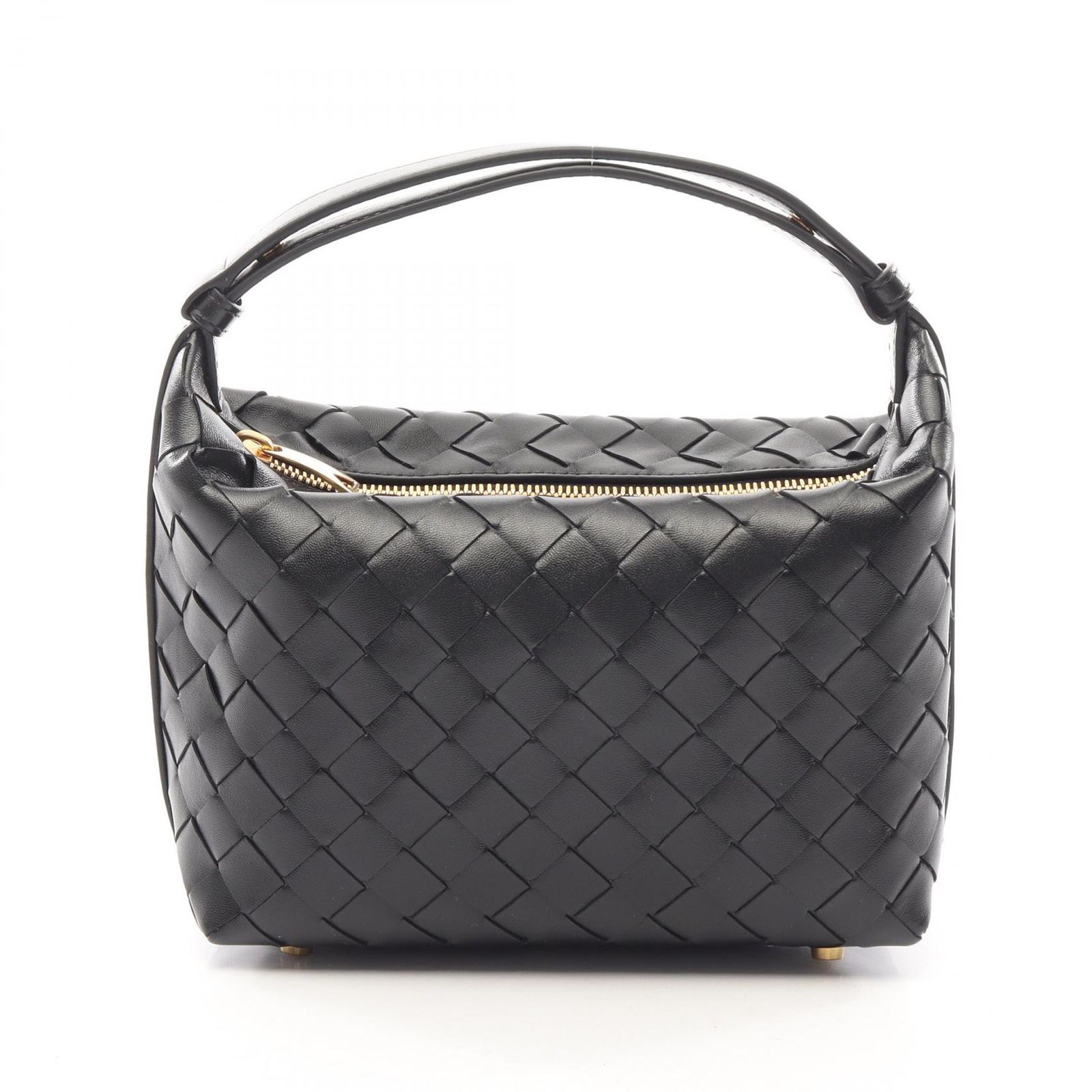 ボッテガヴェネタ BOTTEGA VENETA ハンドバッグ MINI WALLACE ミニ ウォレス イントレチャート 754443V3IV18425 ブラック レザー ウォレス レディース 新品 219,900円