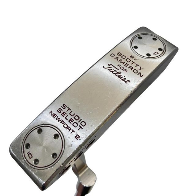 【中古】 タイトリスト SCOTTY CAMERON STUDIO SELECT NEWPORT 2 34インチ(10g) パター PT スチール (フレックスその他) メンズ 男性用 右利き 右用 Cランク ゴルフクラブ
