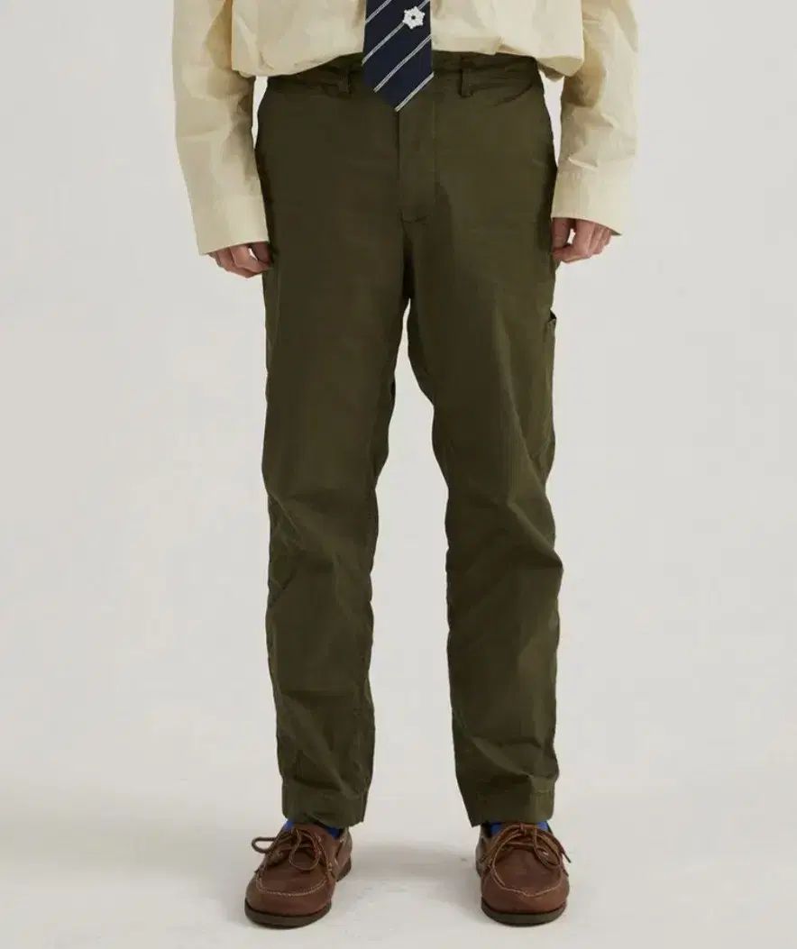 ペンフィールド オフィシャル チノパンツ オリーブ