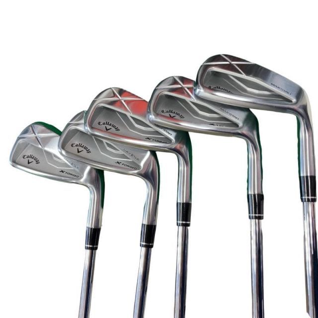 【中古】 キャロウェイ X FORGED MAX STAR(2025) 5S アイアンセット IR NS PRO MODUS3 TOUR105 (フレックスS) メンズ 男性用 右利き 右用 Bランク ゴルフクラブ