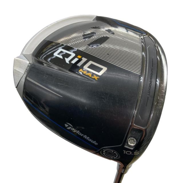 【中古】 テーラーメイド Qi10 MAX 10.5° ドライバー DR Diamana BLUE TM50(Qi10 DR) (フレックスS) メンズ 男性用 右利き 右用 Cランク ゴルフクラブ