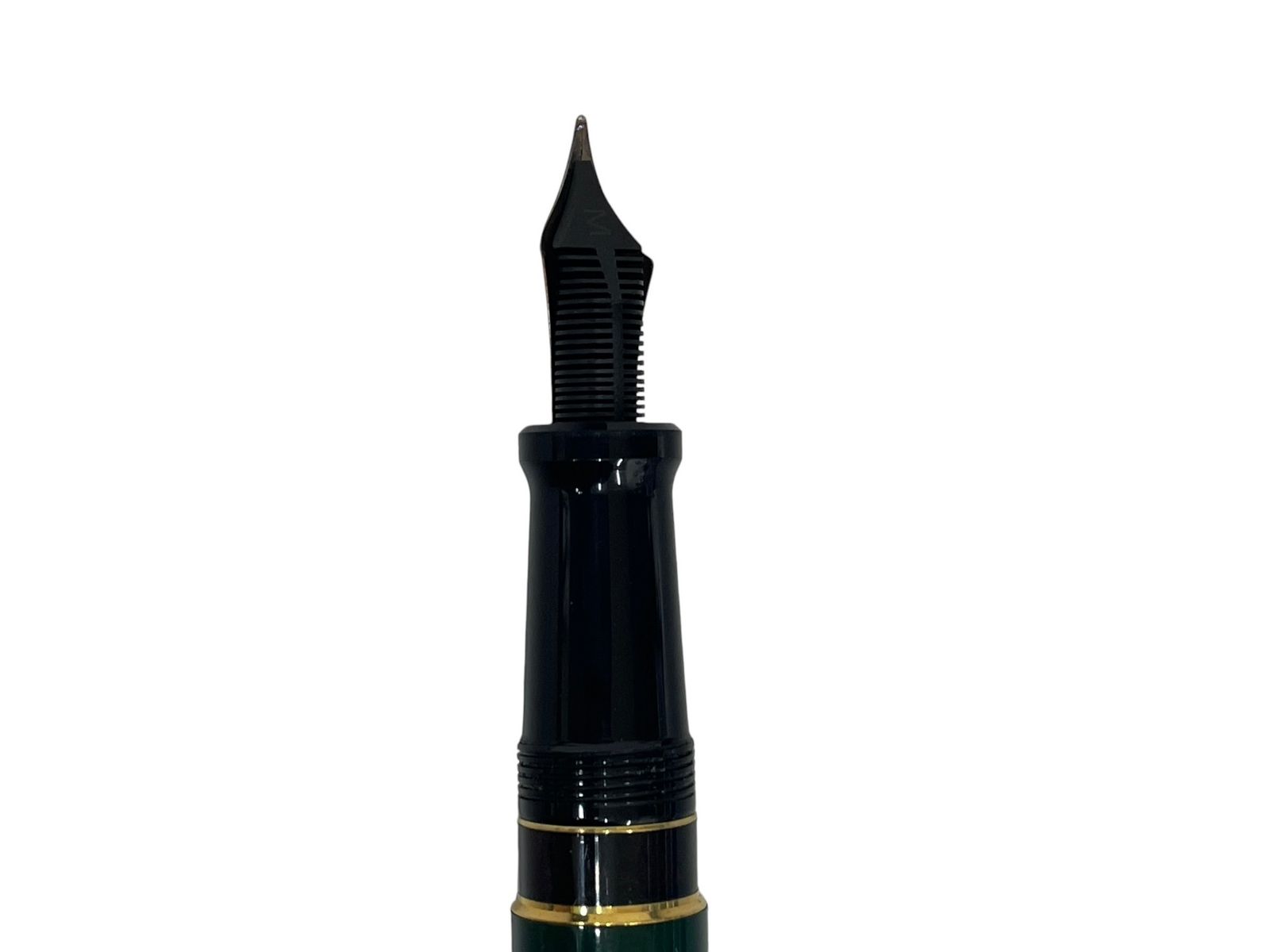 AURORA アウロラ 万年筆 Pennino oro 14Kt. ペン先14k aurora (アウロラ) 万年筆 ペン先 14K 585刻印 イタリア製 グリーン