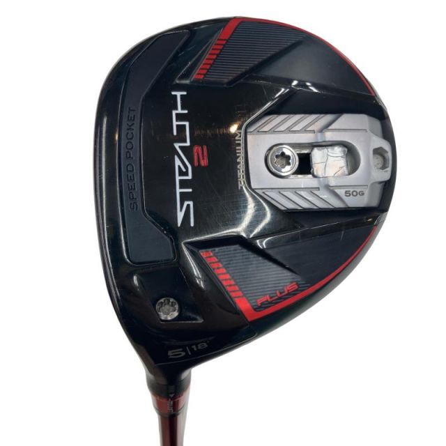 【中古】 テーラーメイド STEALTH2 PLUS 5W レフティ フェアウェイウッド FW リシャフト (フレックスその他) メンズ 男性用 左利き レフティ 左用 Cランク ゴルフクラブ