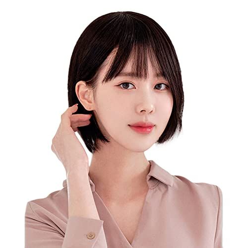 YXO ウィッグ ボブ 100％人毛 フルウィッグ 人毛フルウィッグ 女性用かつら かつら 女性 レディース 手植え 女性用 医療用 小顔 人気 装着簡単 軽い 抗菌 （ヘアネット 付き ）/ dbea12aa