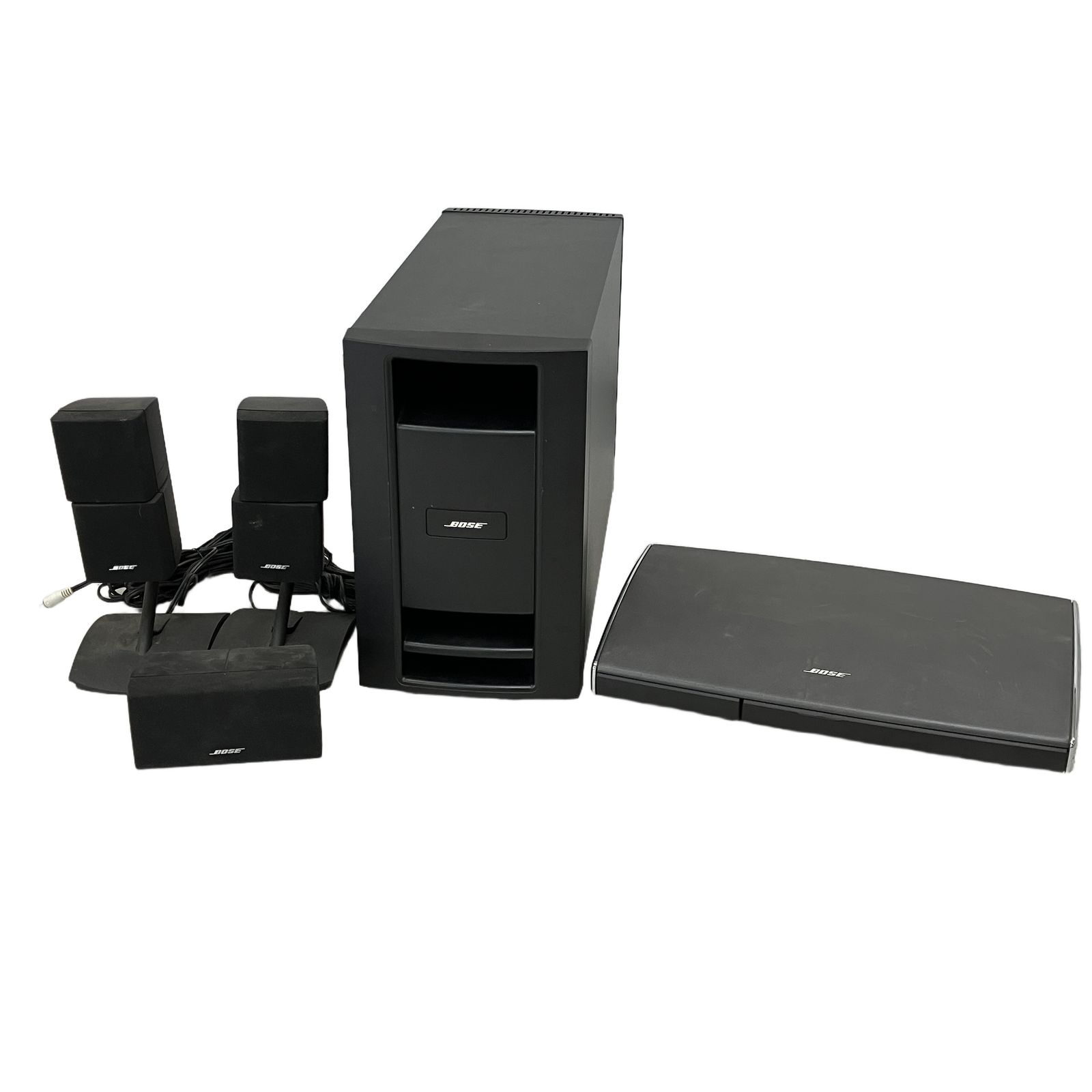 BOSE PS28 III Powered speaker system AV35 Control Console ホームシアター スピーカーセット 音響機材 ボーズ ジャンク W11301900