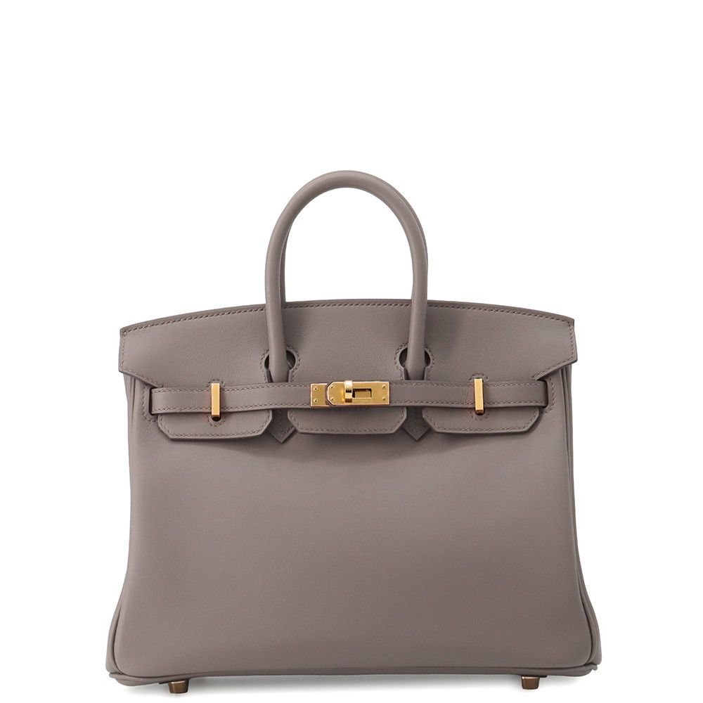 エルメス バーキン25 エタン/ゴールド金具 スイフト G刻印 HERMES Birkin ハンドバッグ
