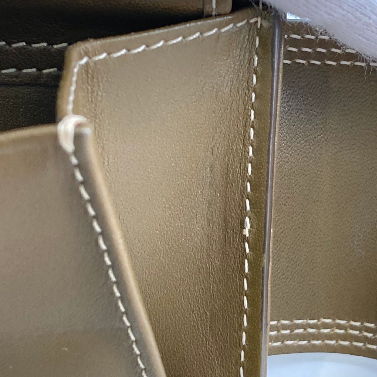 CELINE（セリーヌ） マカダム柄 キャンバス＆レザー 二つ折り財布