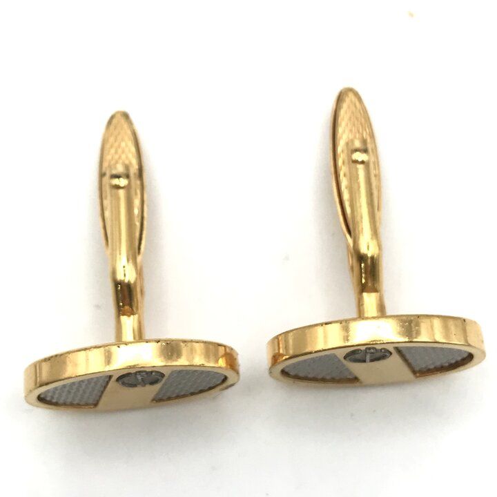 美品 Dunhill ダンヒル カフス カフリンクス カフスボタン Dロゴ