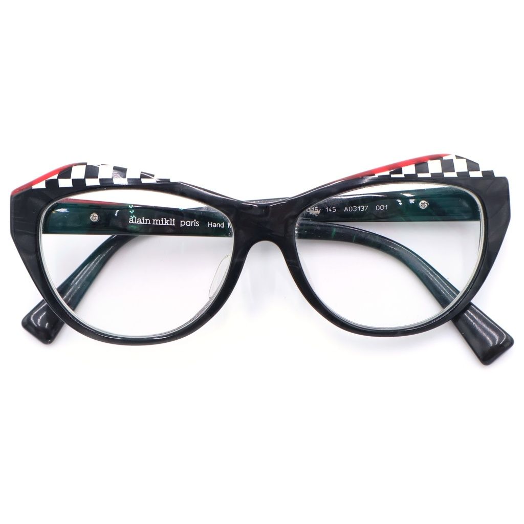 alain mikli IMANY サングラス ブラック alain mikli (アランミクリ) Asymmetrical Sunglasses アシンメトリー