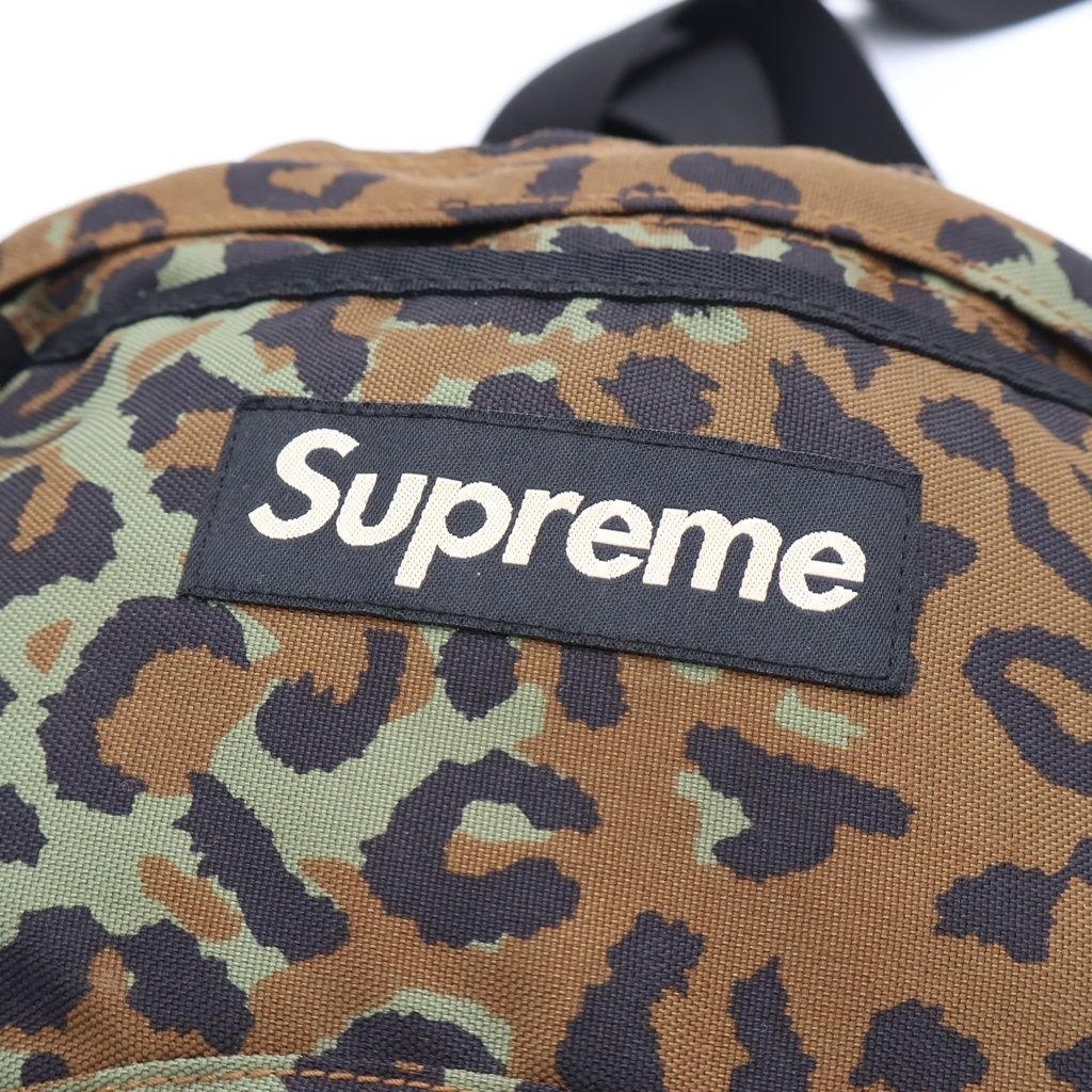 SUPREME (シュプリーム) 10SS Waist Bag Leopard Camo ボックスロゴ
