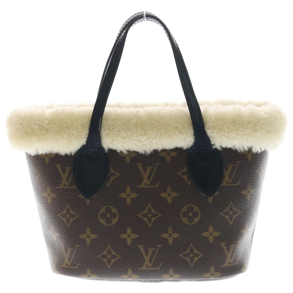 LOUIS VUITTON (ルイヴィトン) リバーシブル LV SKI ネヴァーフル インサイドアウト BB モノグラム 2WAYハンドバッグ ショルダーバッグ ブラウン M26315